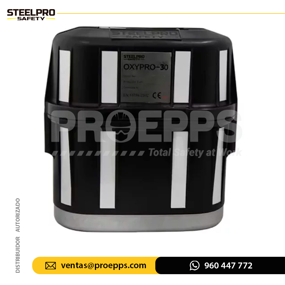 Autorescatador Oxypro-30 de Circuito Cerrado Steelpro