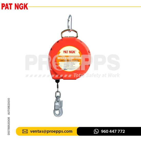 Bloque Retractil HB-32 de 32 metros Pat Ngk