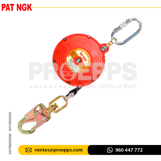 Bloque Retractil ME-6 de 6 metros Pat Ngk
