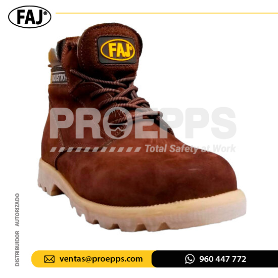 Botin Strong dielectrico Chocolate14KV Faj