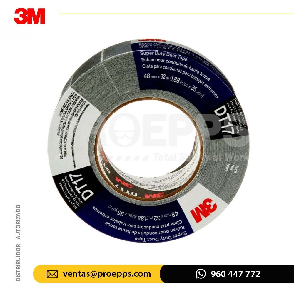 Cinta para Ductos 3M DT17, Duct Tape