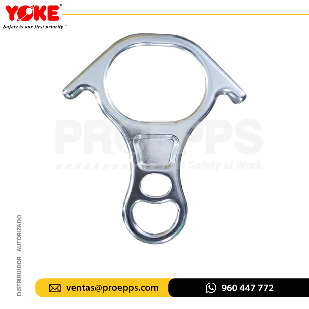 Descendedor Aluminio N-506 Tipo "8" Yoke