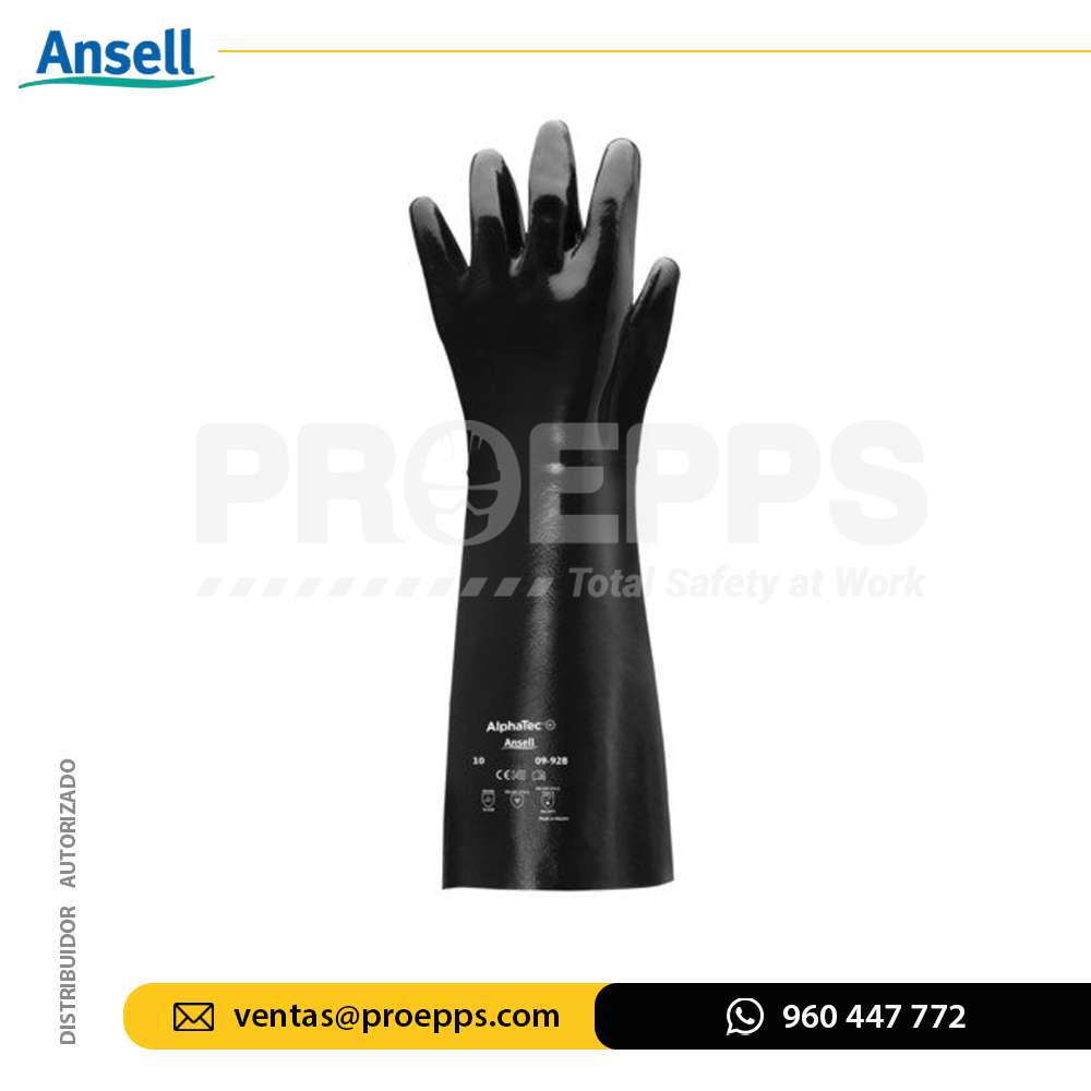 Guante AlphaTec 09-928 de Neopreno 18"