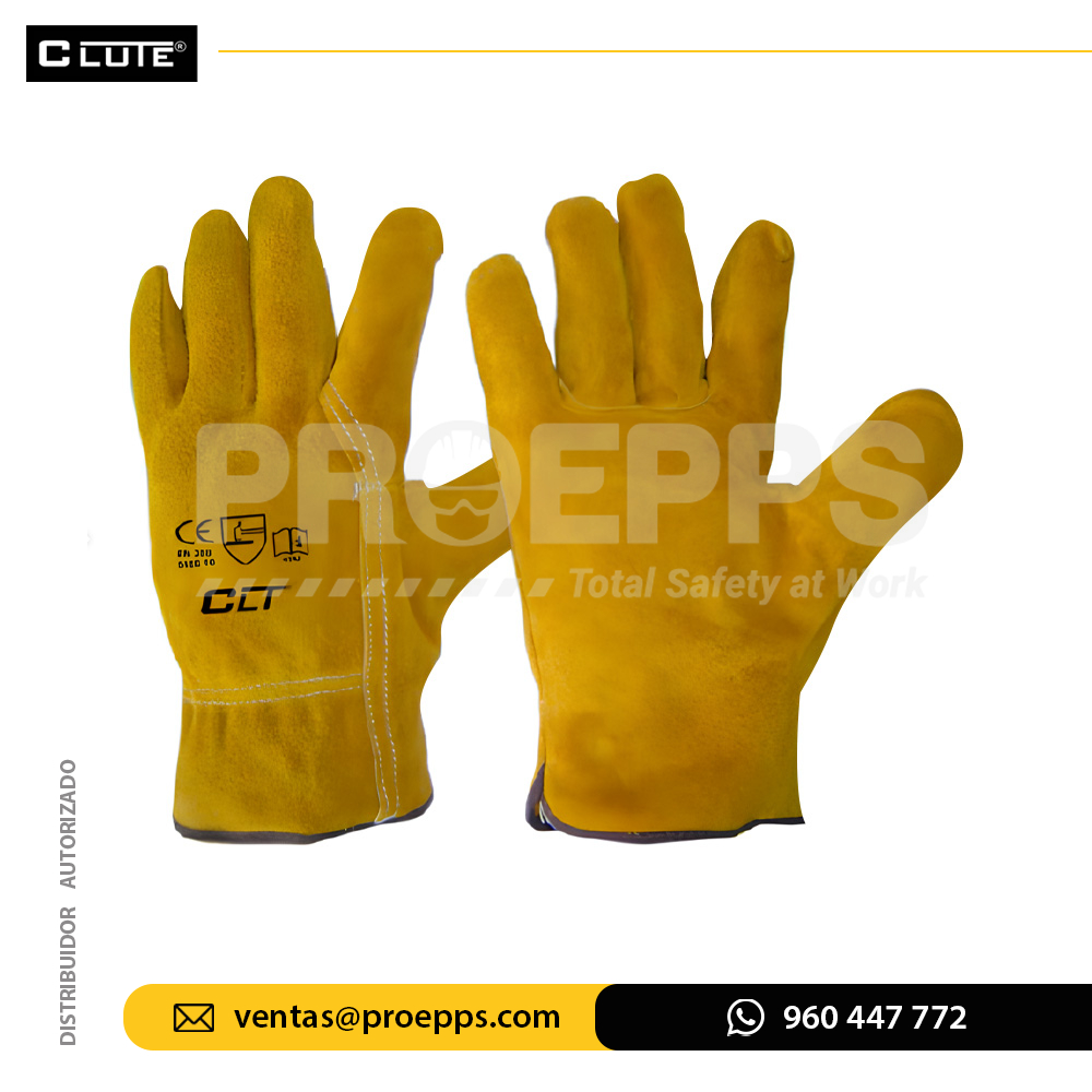 Guante Conductor Carnaza - Clute