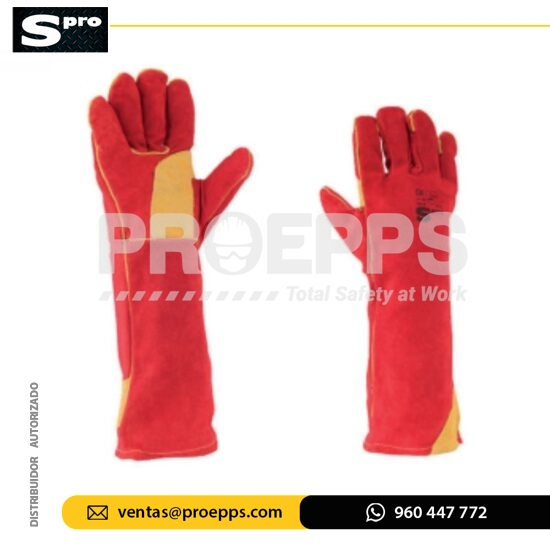 Guante Soldador Red Dragon de 18" Spro
