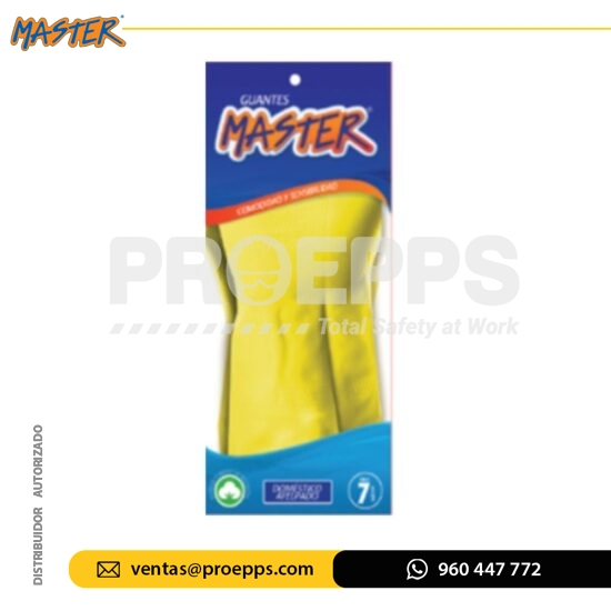 Guante de Jebe Domestico Master C15