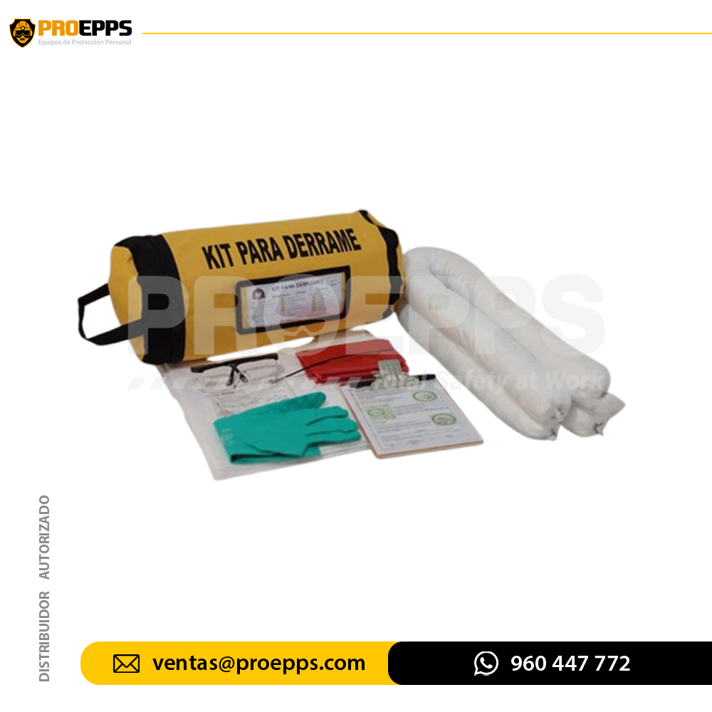 Kit Antiderrame para Hidrocarburos de 10 Litros