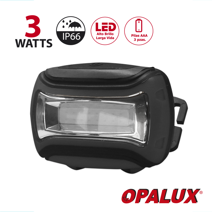Linterna Frontal Opalux OP-1102NG 3W