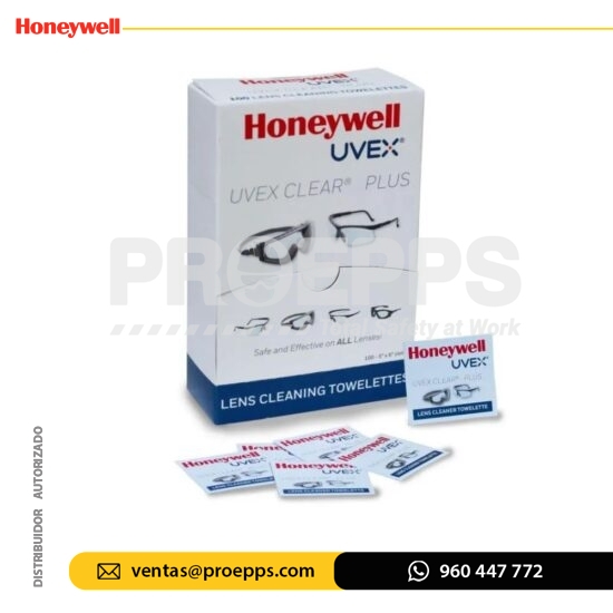 Toallitas de Limpieza UVEX Clear Plus S470