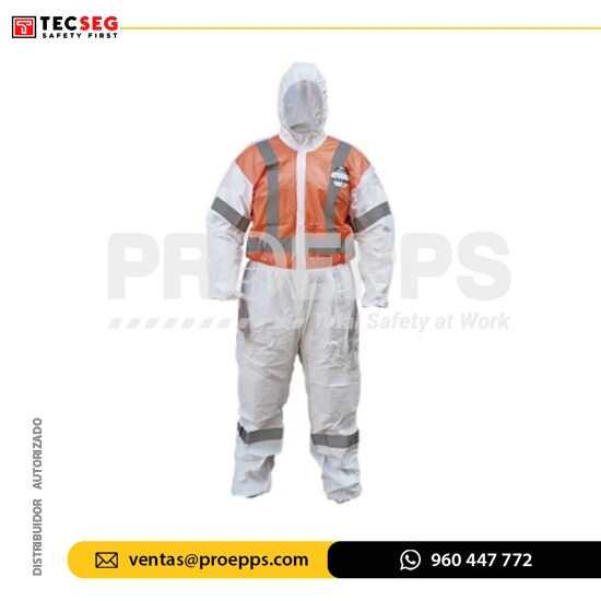 Traje descartable Tecseg TSG15 BC alta Visibilidad